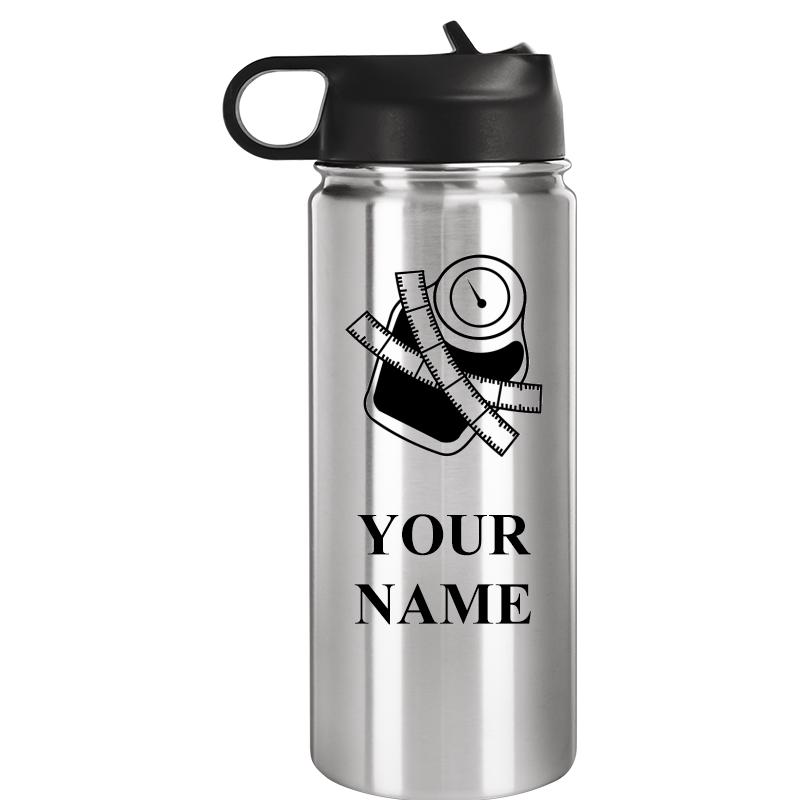 WATER BOTTLE 20OZ SILVER