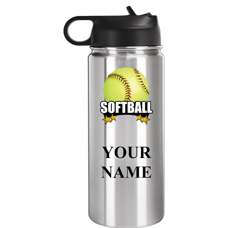 WATER BOTTLE 20OZ SILVER