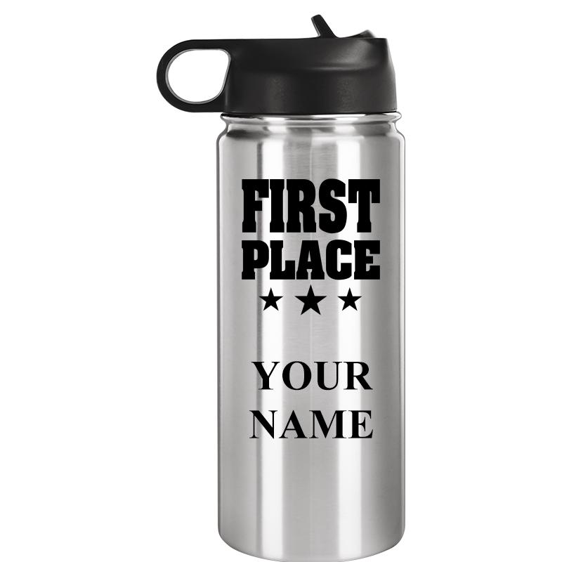 WATER BOTTLE 20OZ SILVER