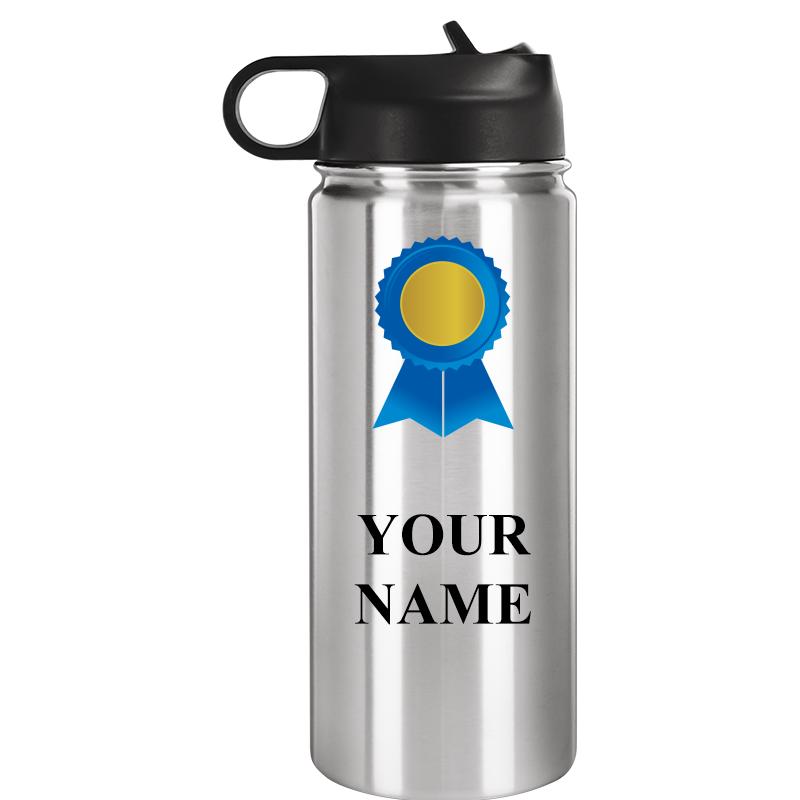 WATER BOTTLE 20OZ SILVER