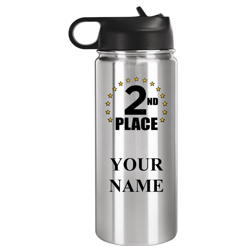WATER BOTTLE 20OZ SILVER