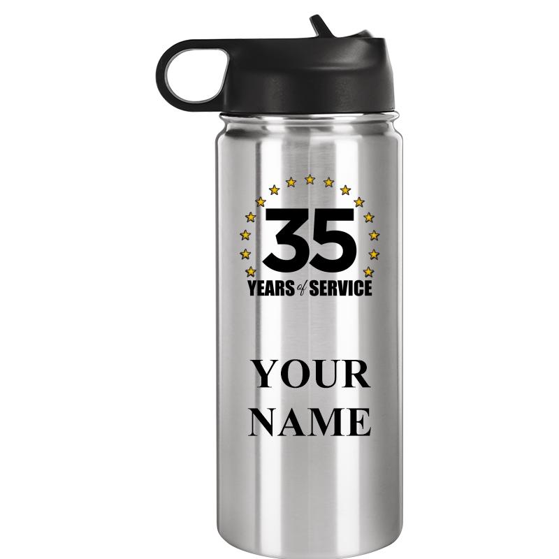 WATER BOTTLE 20OZ SILVER