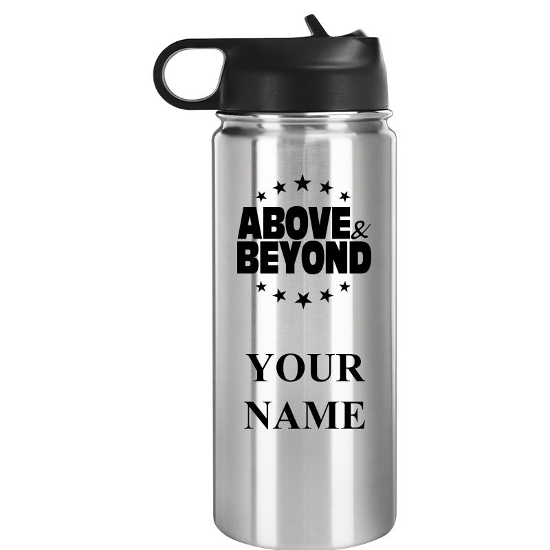 WATER BOTTLE 20OZ SILVER
