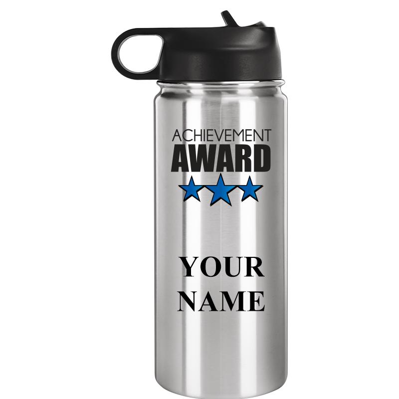 WATER BOTTLE 20OZ SILVER
