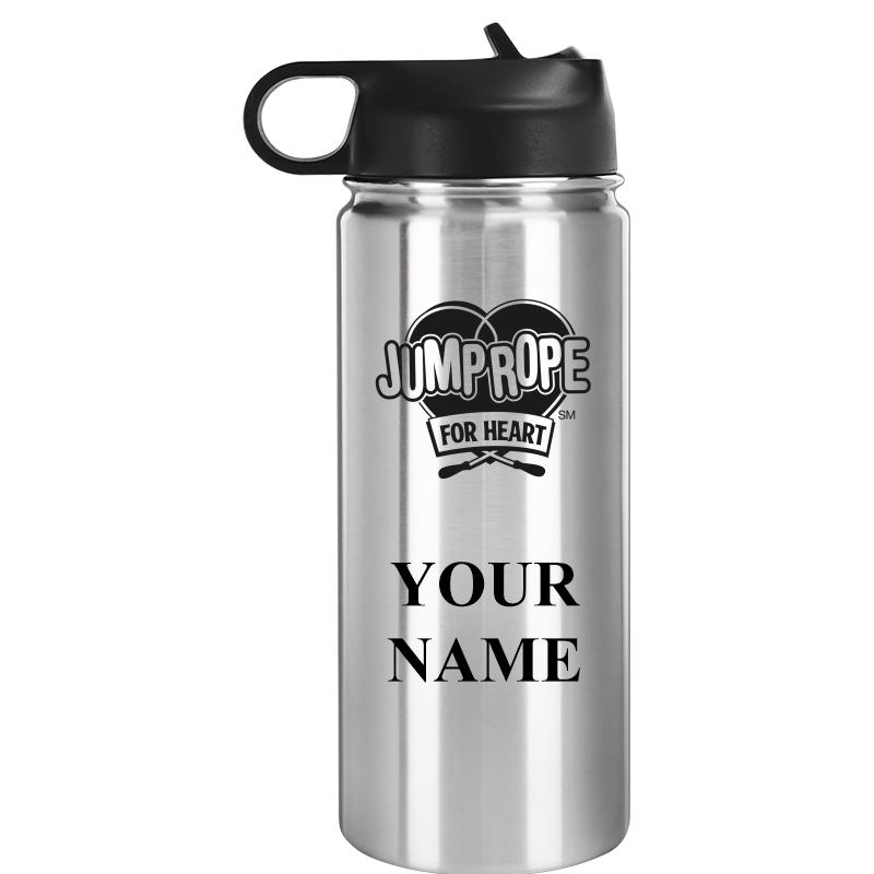 WATER BOTTLE 20OZ SILVER