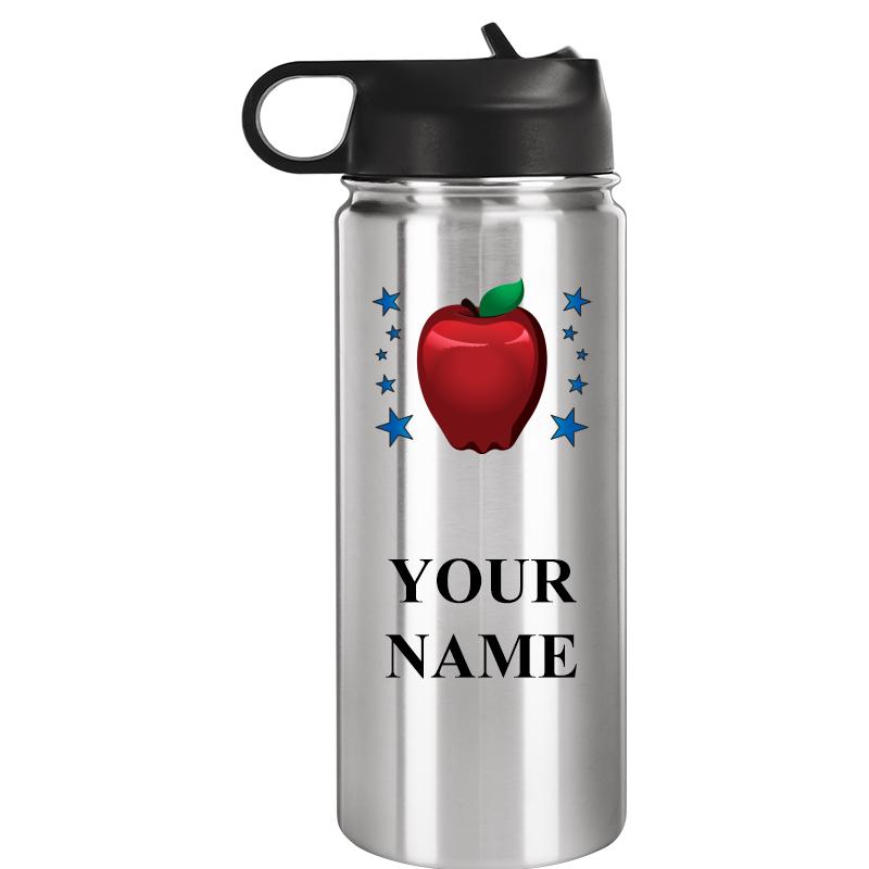 WATER BOTTLE 20OZ SILVER