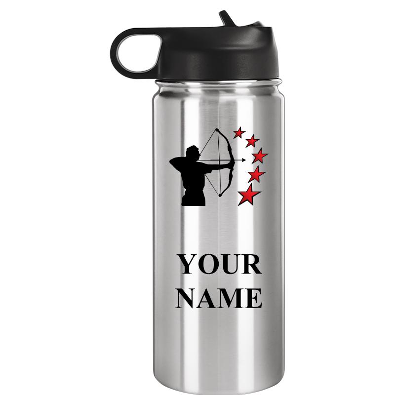 WATER BOTTLE 20OZ SILVER