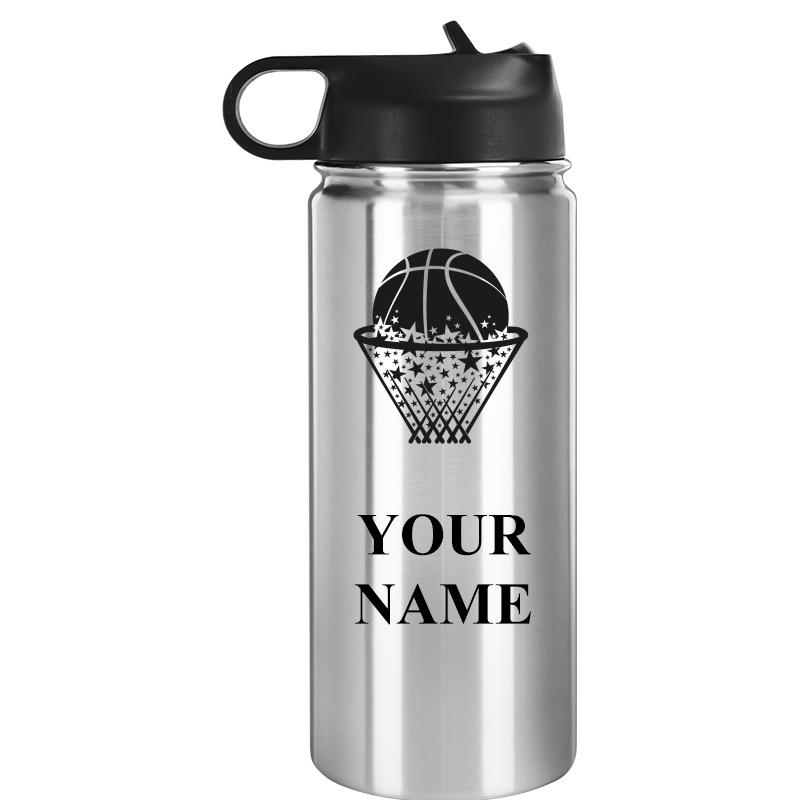 WATER BOTTLE 20OZ SILVER