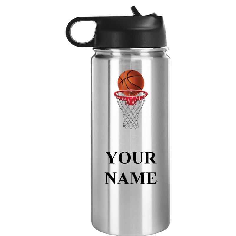 WATER BOTTLE 20OZ SILVER