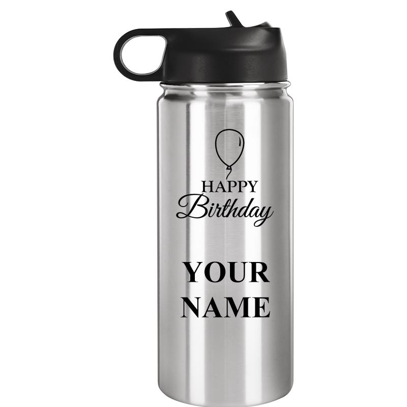 WATER BOTTLE 20OZ SILVER