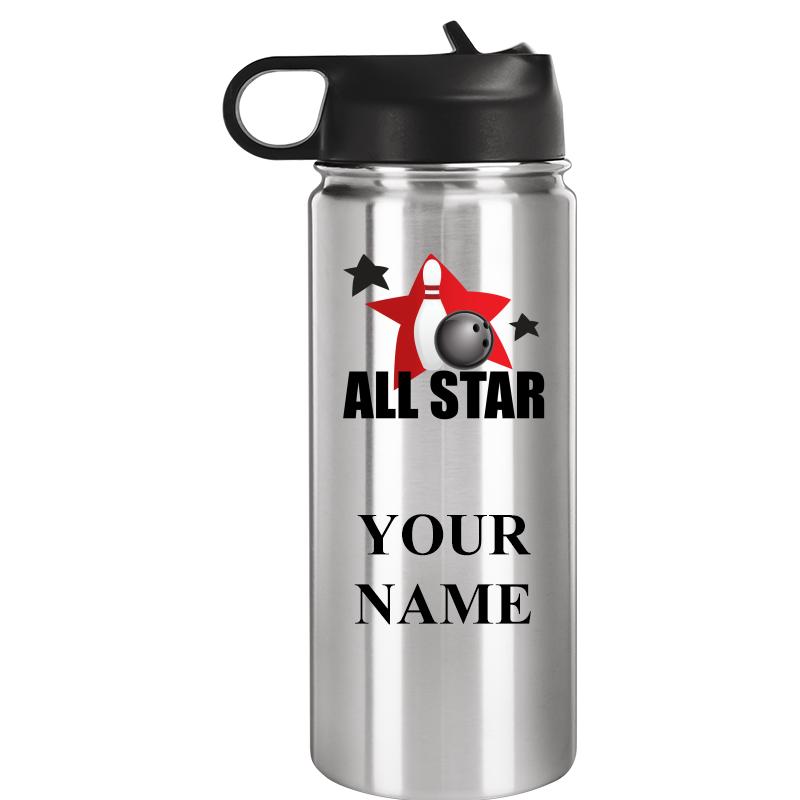 WATER BOTTLE 20OZ SILVER