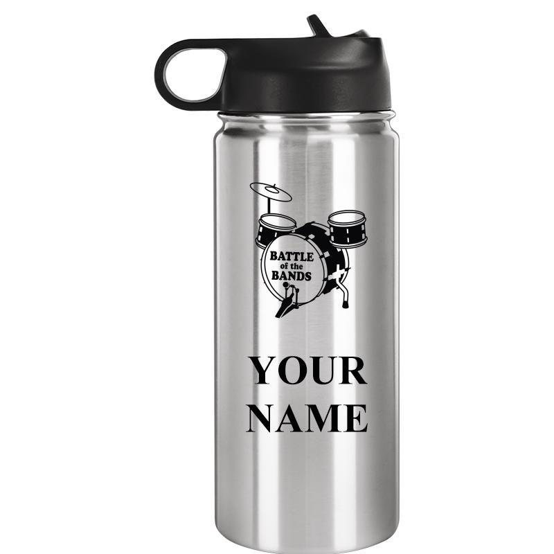 WATER BOTTLE 20OZ SILVER