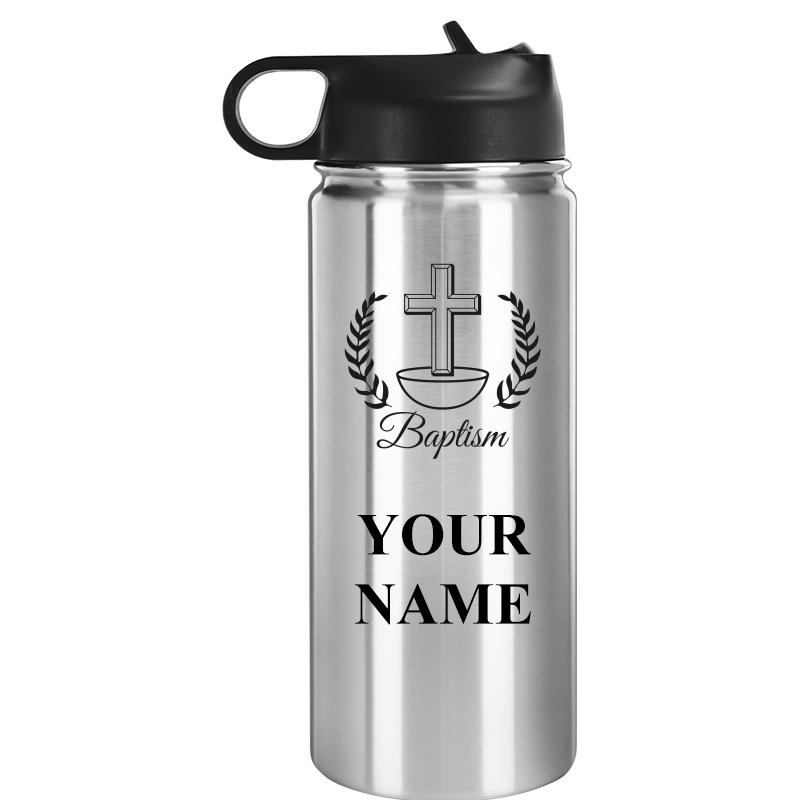 WATER BOTTLE 20OZ SILVER