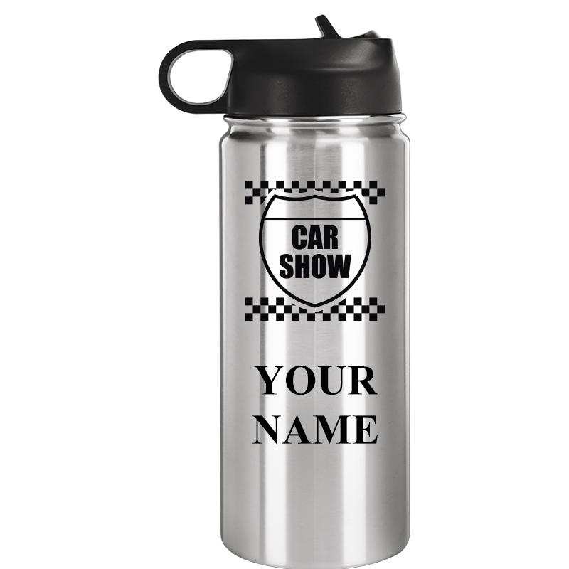 WATER BOTTLE 20OZ SILVER