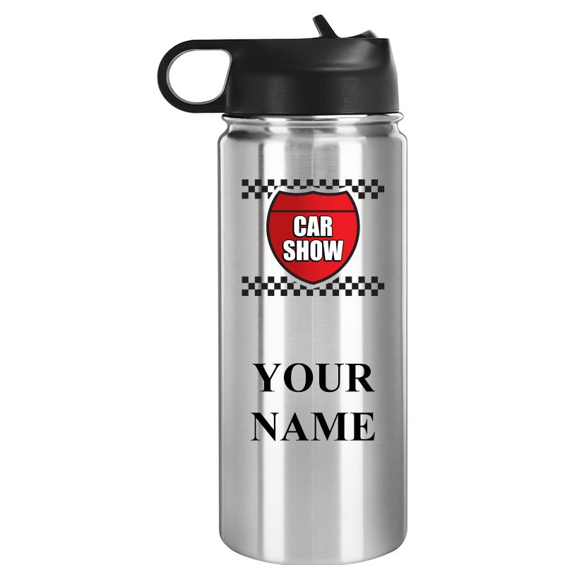 WATER BOTTLE 20OZ SILVER