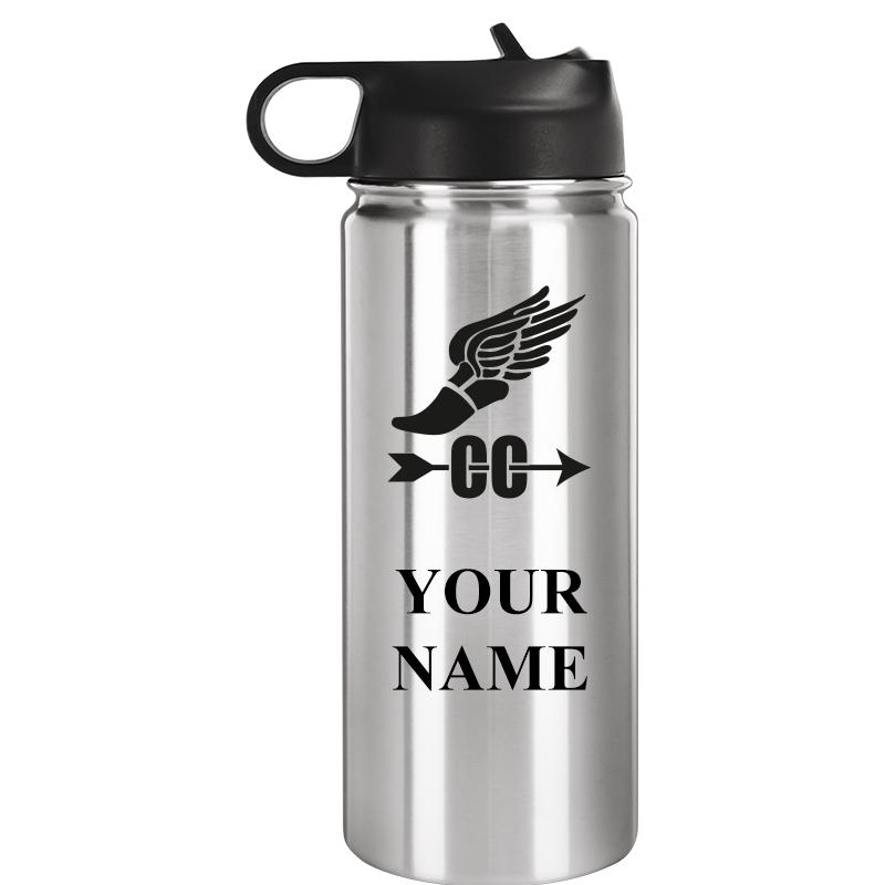 WATER BOTTLE 20OZ SILVER