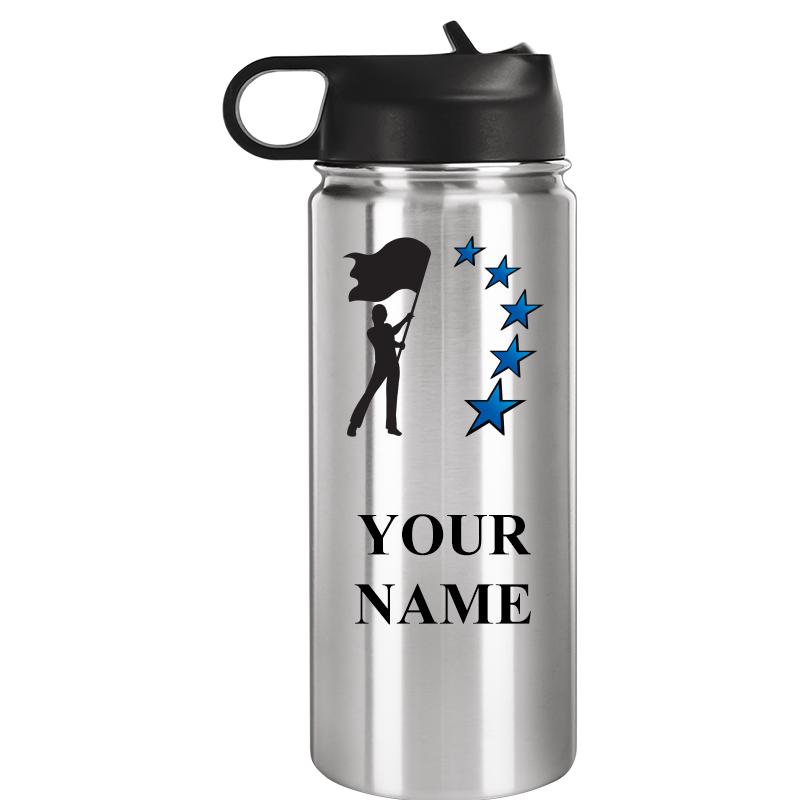 WATER BOTTLE 20OZ SILVER