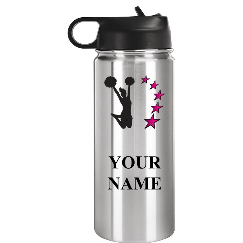 WATER BOTTLE 20OZ SILVER
