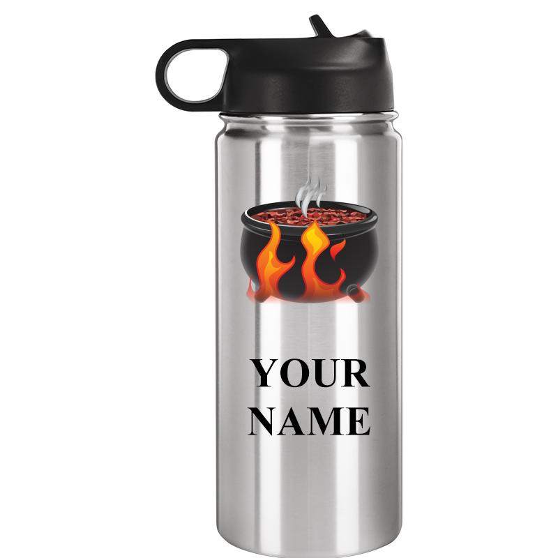 WATER BOTTLE 20OZ SILVER