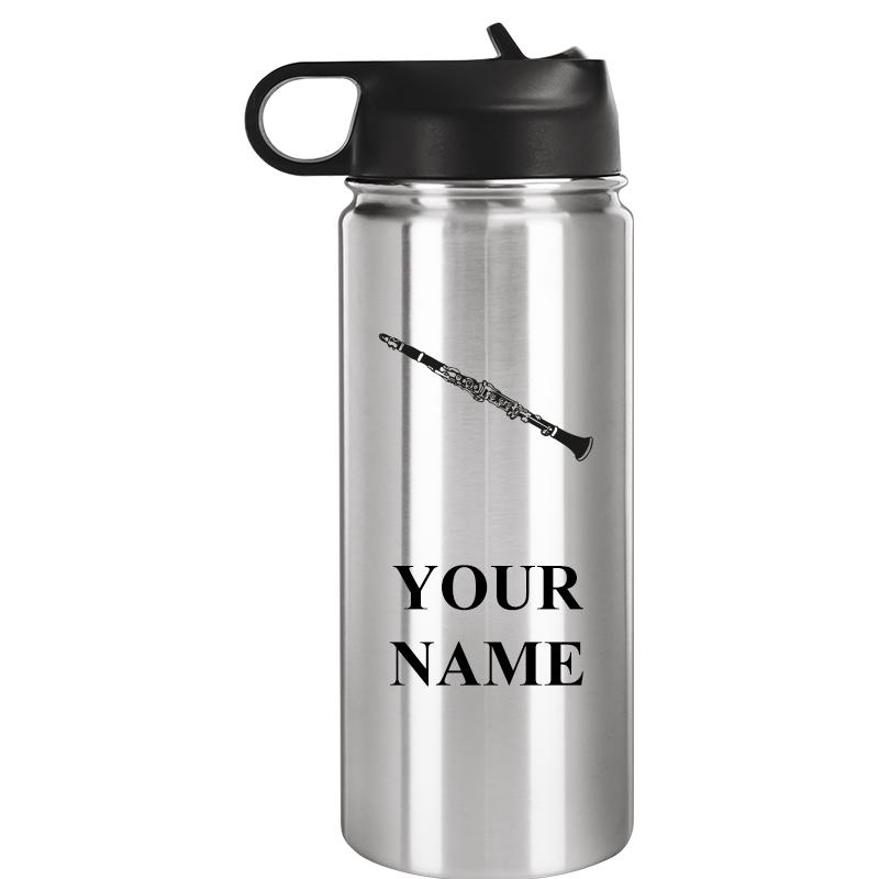 WATER BOTTLE 20OZ SILVER