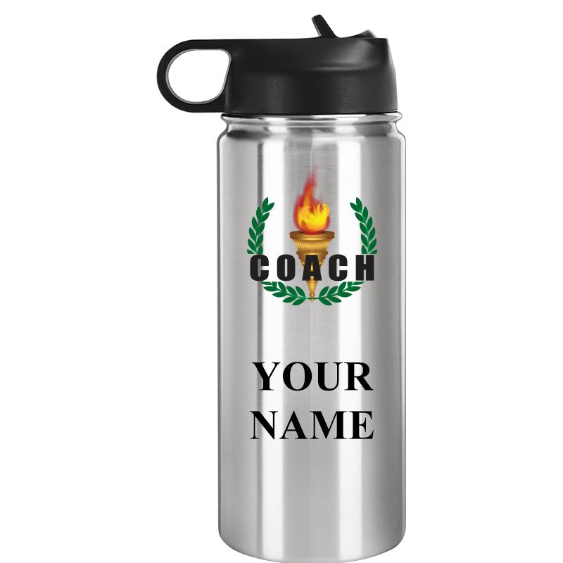 WATER BOTTLE 20OZ SILVER