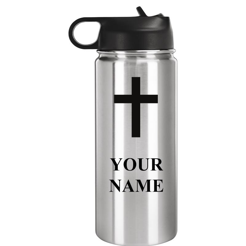 WATER BOTTLE 20OZ SILVER