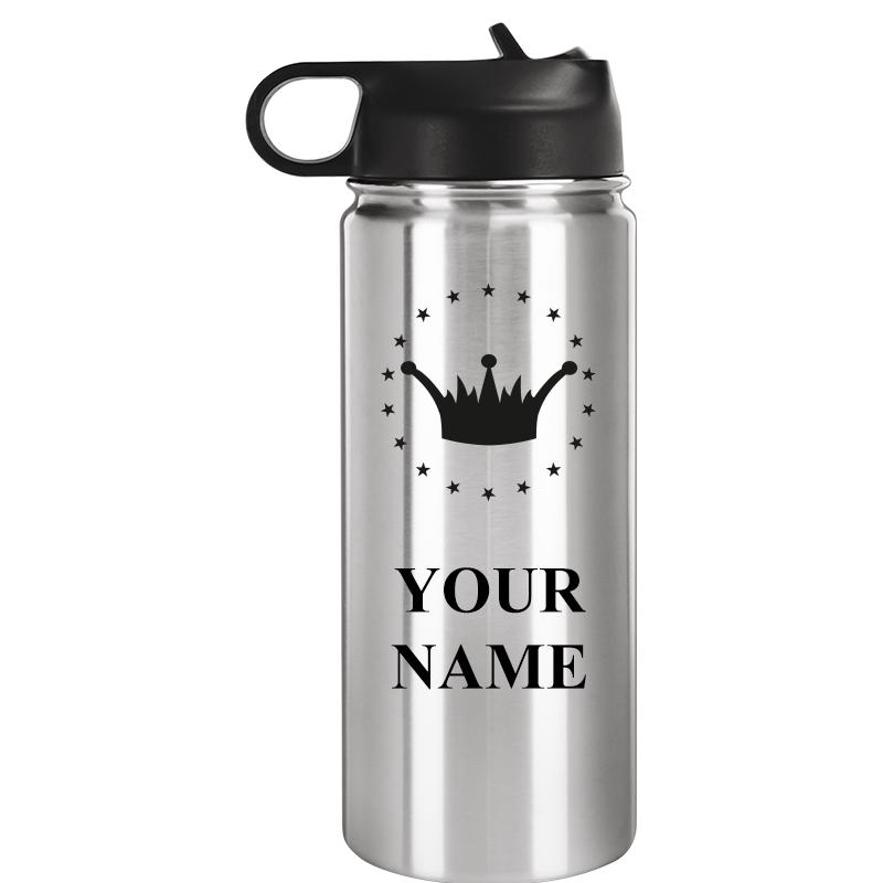 WATER BOTTLE 20OZ SILVER