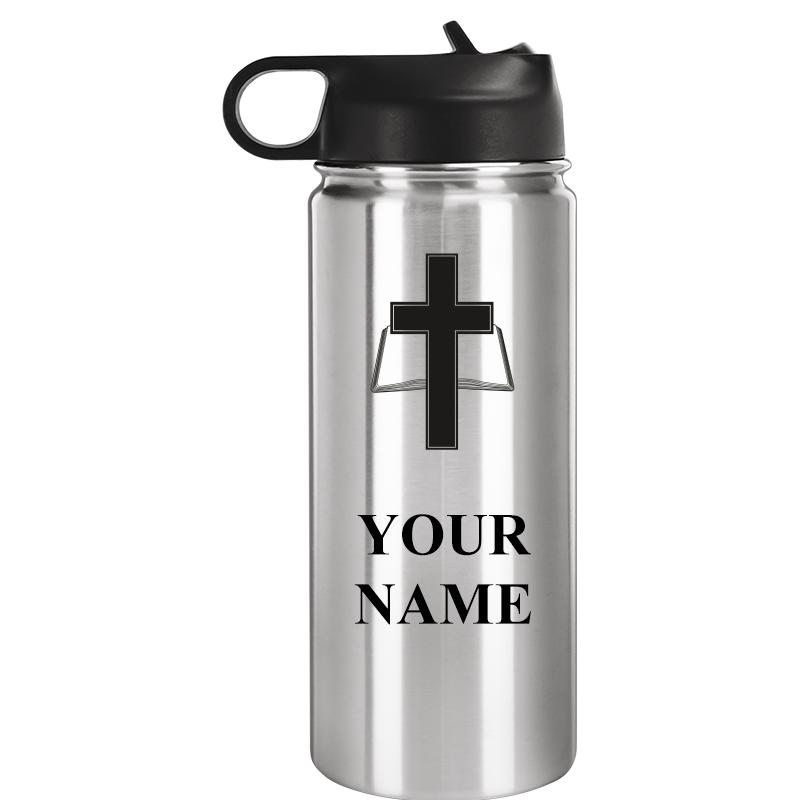 WATER BOTTLE 20OZ SILVER