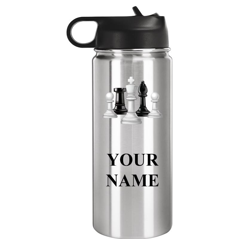 WATER BOTTLE 20OZ SILVER