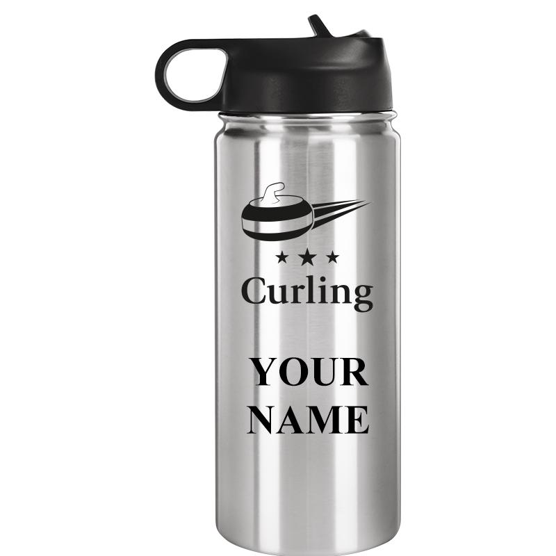 WATER BOTTLE 20OZ SILVER