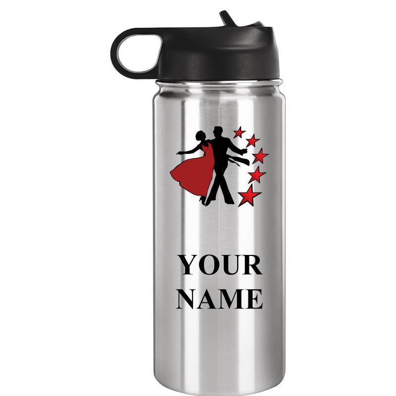 WATER BOTTLE 20OZ SILVER