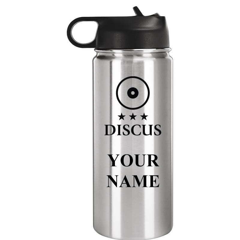 WATER BOTTLE 20OZ SILVER