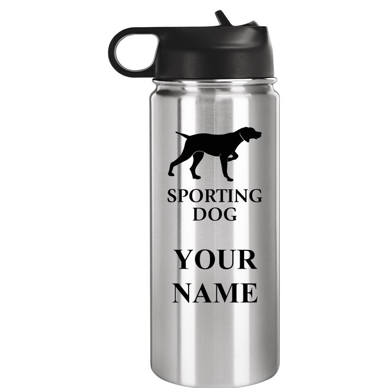 WATER BOTTLE 20OZ SILVER