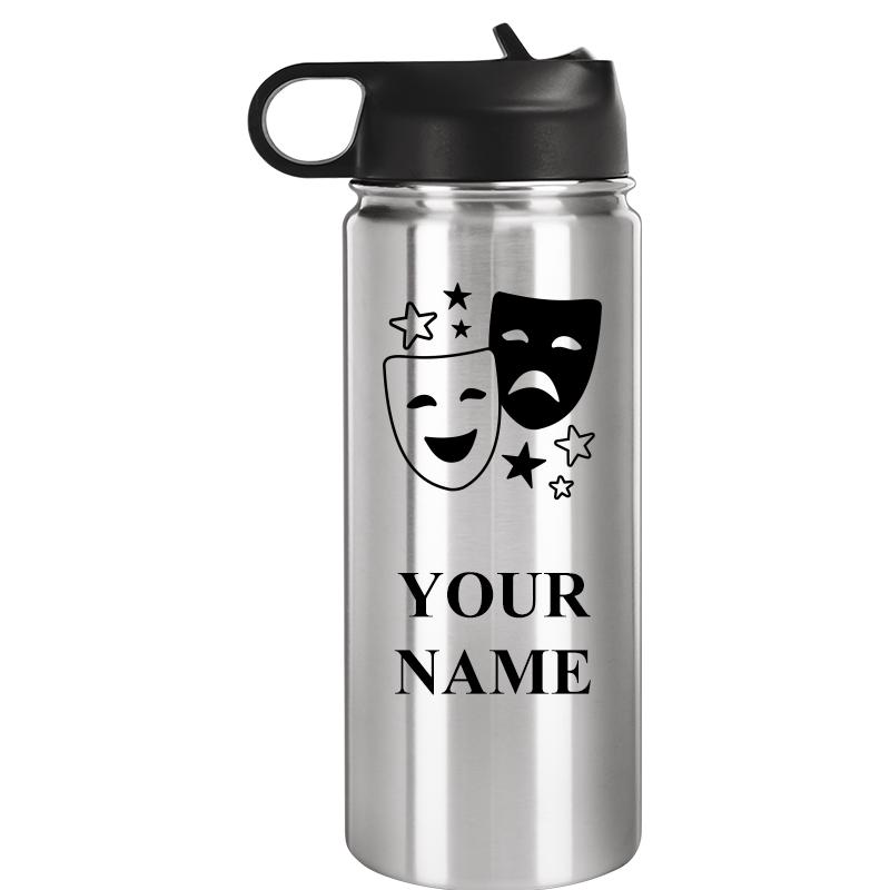 WATER BOTTLE 20OZ SILVER