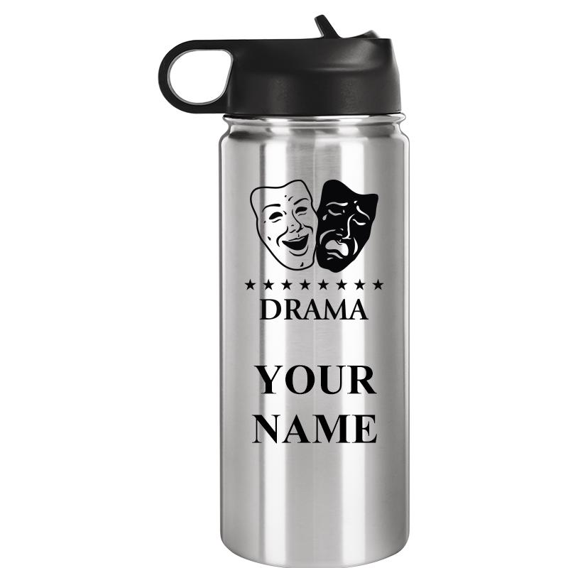 WATER BOTTLE 20OZ SILVER