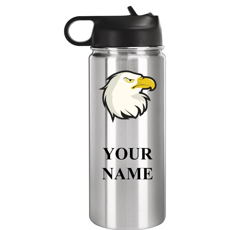 WATER BOTTLE 20OZ SILVER