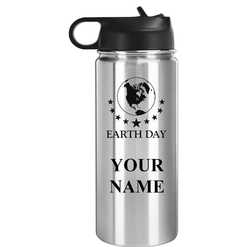 WATER BOTTLE 20OZ SILVER