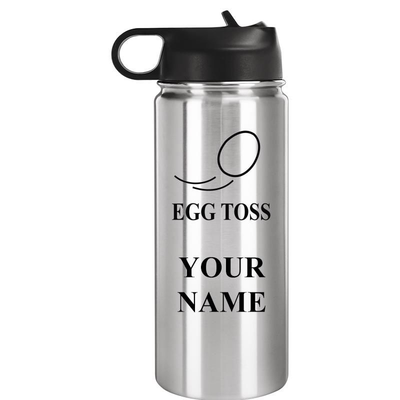 WATER BOTTLE 20OZ SILVER