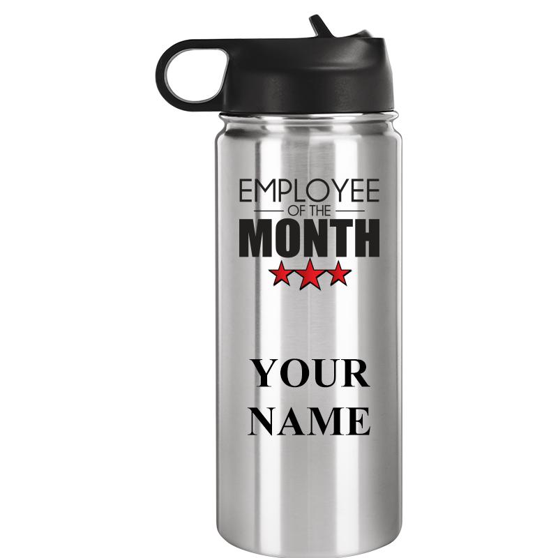 WATER BOTTLE 20OZ SILVER