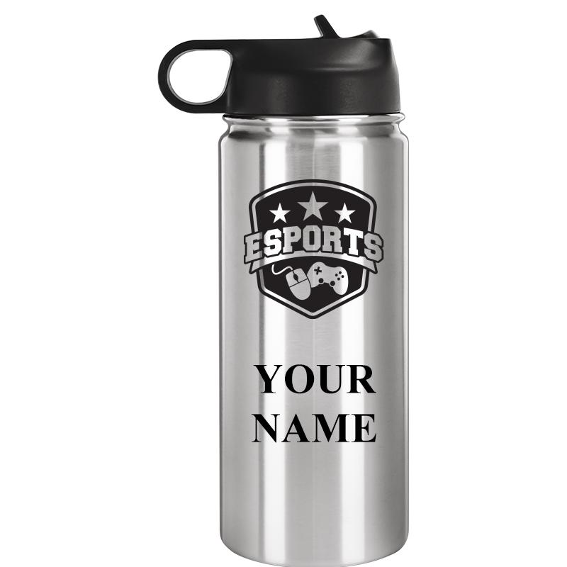 WATER BOTTLE 20OZ SILVER
