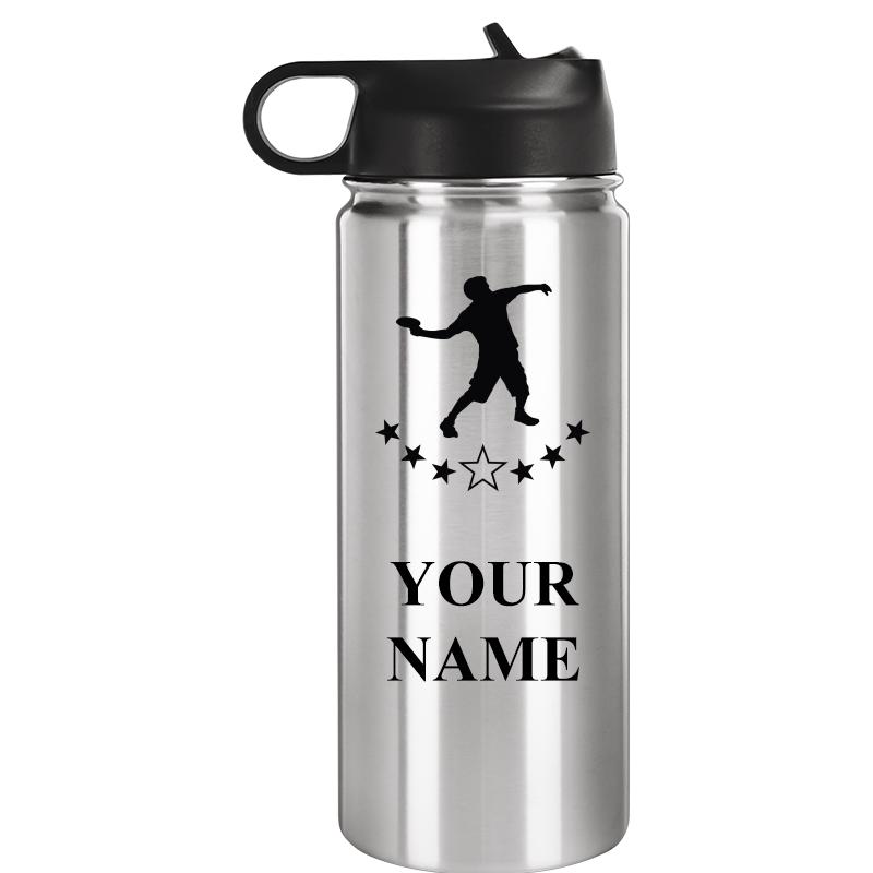 WATER BOTTLE 20OZ SILVER