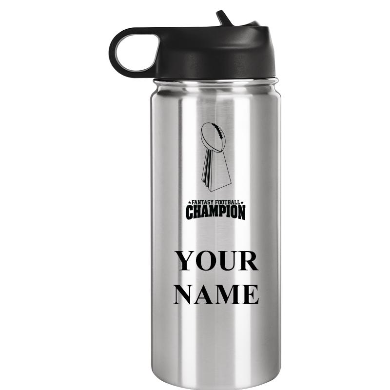 WATER BOTTLE 20OZ SILVER