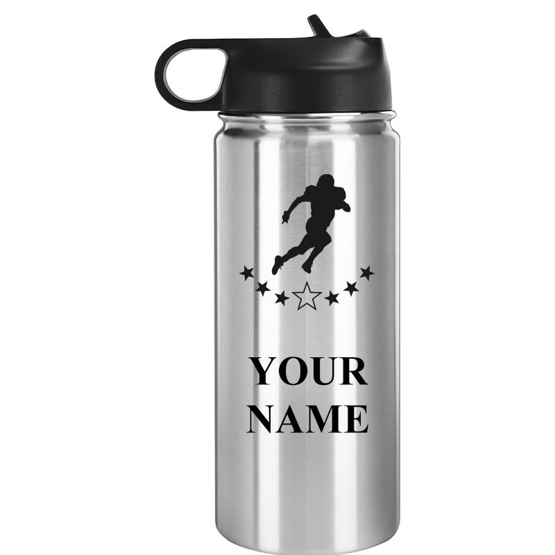 WATER BOTTLE 20OZ SILVER