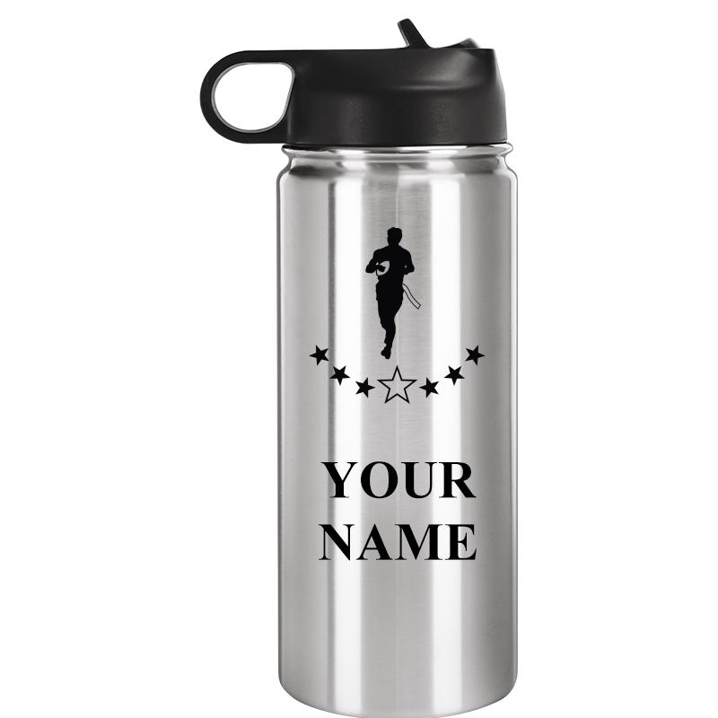 WATER BOTTLE 20OZ SILVER