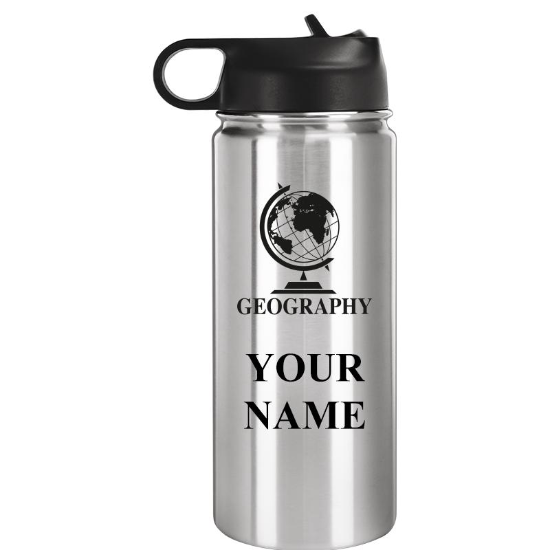 WATER BOTTLE 20OZ SILVER