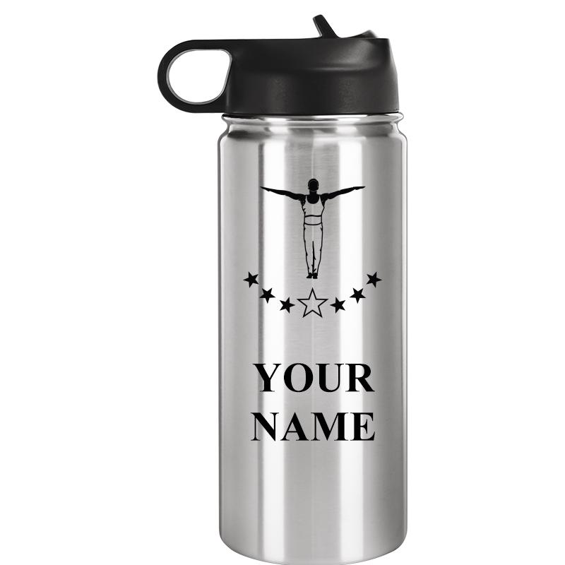 WATER BOTTLE 20OZ SILVER