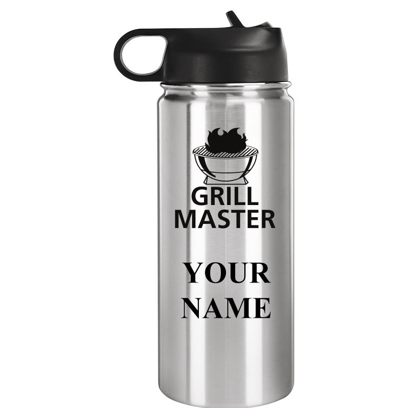 WATER BOTTLE 20OZ SILVER