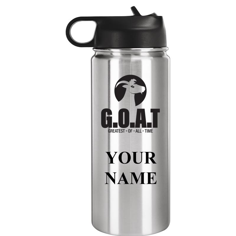 WATER BOTTLE 20OZ SILVER