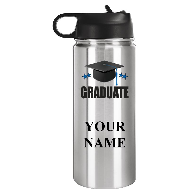 WATER BOTTLE 20OZ SILVER