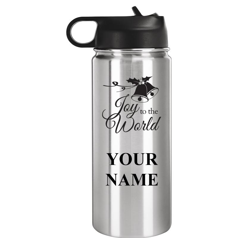 WATER BOTTLE 20OZ SILVER